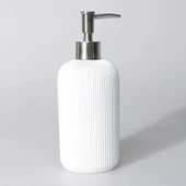 By Selim Lydia Beyaz 5 Parça Polyester Banyo Seti thumbnail 5