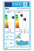 TCL SPLİT TAC-12CHSD/TPH11I BREEZİN 12000 BTU thumbnail 8