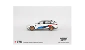 Mini GT 776 BMW M3 M Performance Touring Alpine White 1/64 Model Araba thumbnail 3