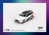 Mini GT 776 BMW M3 M Performance Touring Alpine White 1/64 Model Araba thumbnail 2