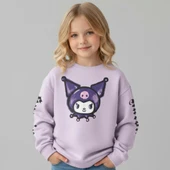 Kuromi Kız Çocuk Sweatshirt thumbnail 1