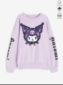 Kuromi Kız Çocuk Sweatshirt thumbnail 2