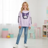 Kuromi Kız Çocuk Sweatshirt thumbnail 3