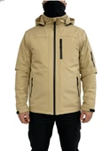 BEJ SOFT SHELL MONT ÇİFT KAT POLARLI thumbnail 1