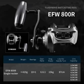 Ecooda Flash Wave 800R Bait Casting Olta Makinesi thumbnail 2
