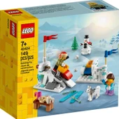 Lego 40424 Winter Snowball Fight thumbnail 1