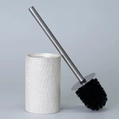 By Selim Linen İnci 5 Parça Polyester Banyo Seti thumbnail 5