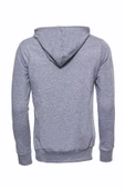 Gri Taşlı Baskılı Kapşonşlu Sweatshirt - Wessi thumbnail 5