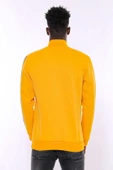 Sarı Fermuarlı Baskılı Sweatshirt - Wessi thumbnail 4