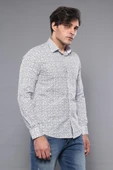 Desenli Slim Fit Gömlek | Wessi thumbnail 2