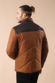 Şişme Kapitone Taba Mont - Wessi thumbnail 3