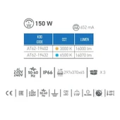 Ack Led Projektör 150W Beyaz AT62-19432 thumbnail 2