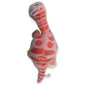 Sevimli Peluş Dinazor Turko Dino 35 cm - Pembe thumbnail 2