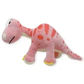 Sevimli Peluş Dinazor Turko Dino 35 cm - Pembe thumbnail 3
