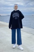 Mıchıgan Baskılı Kapüşonlu Sweatshirt thumbnail 1