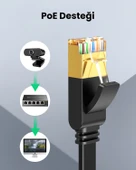 UGREEN CAT7 U/FTP Flat Ethernet Kablosu 8 Metre, 11264 thumbnail 7