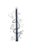 Harry Potter Asası Siyah thumbnail 3