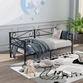 Luna Daybed 100X200 cm Siyah Renk thumbnail 1