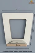 Ahşap Dekoratif Duvar Rafı ( MTS-136 ) thumbnail 6