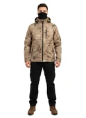 JANDARMA KAMUFLAJ SOFT SHELL MONT ÇİFT KAT POLARLI thumbnail 3