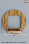 Ahşap Dekoratif Duvar Rafı ( MTS-224 ) thumbnail 6
