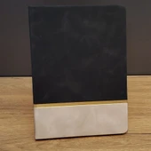 Siyah Çizgili Deri Defter thumbnail 1