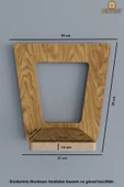 Ahşap Dekoratif Duvar Rafı ( MTS-154 ) thumbnail 5