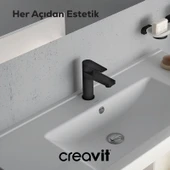 Sharp Lavabo Armatürü Siyah thumbnail 5