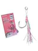 Ecooda Pink Style Light Jigging Single Hooks thumbnail 1