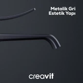 Lua Banyo Armatürü Metalik Gri thumbnail 3