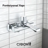 Alfa Banyo Armatürü Krom thumbnail 2