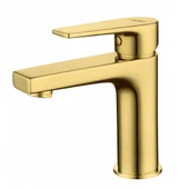 Sharp Lavabo Armatürü Altın thumbnail 1