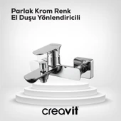 Pure Banyo Armatürü Krom thumbnail 3