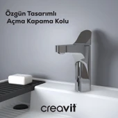 Infinity Lavabo Armatürü Krom thumbnail 3