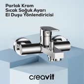 Sharp Banyo Armatürü Krom thumbnail 3