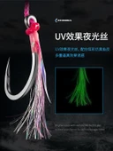 Ecooda Pink Style Light Jigging Single Hooks thumbnail 3