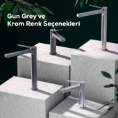 Ondea Lavabo Armatürü Krom thumbnail 5