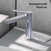 Ondea Lavabo Armatürü Krom thumbnail 2