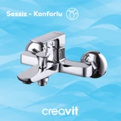 Slope banyo Armatürü Krom thumbnail 3
