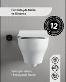 Ness Vortex Asma Klozet ve Kapak Seti thumbnail 1