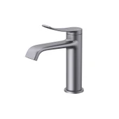 Lua Şelale Lavabo Armatürü Metalik Gri thumbnail 1