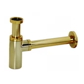 Lavabo Sifon 33 cm  G1 1/4 - Altın thumbnail 1