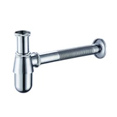 Lavabo Sifon 33cm Metal Körüklü thumbnail 1