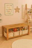 DEKORELA ÇOK AMAÇLI AHŞAP BENCH SMALL thumbnail 6