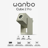 Wanbo Cube 2 Pro Projeksiyon Cihazı - Yeşil thumbnail 2