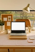 DEKORELA Ahşap Laptop Standı thumbnail 1