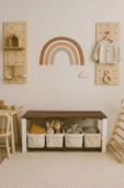 DEKORELA ÇOK AMAÇLI AHŞAP BENCH thumbnail 2
