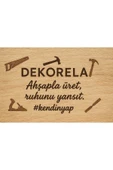 DEKORELA 7X7X200 CM SİLİNMİŞ KERESTE 5 ADET thumbnail 2