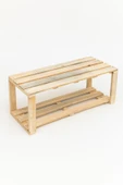DEKORELA ÇOK AMAÇLI AHŞAP BENCH SMALL thumbnail 3