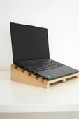 DEKORELA Ahşap Laptop Standı thumbnail 1